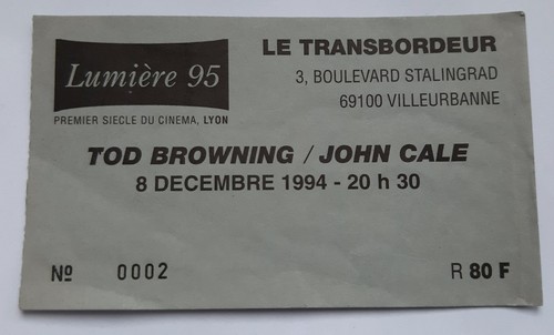 Ticket billet used - ticket,