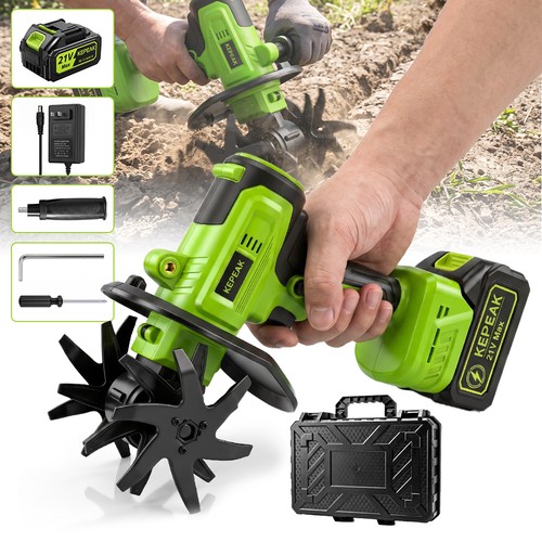 Cordless tiller cultivator - cordless,