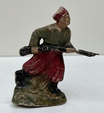 Soldat Zouave - Platre & Farine 1930’s - D.C. Domage? - Etat Correct
