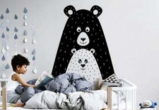 Cute bears wall decal - bears, bear