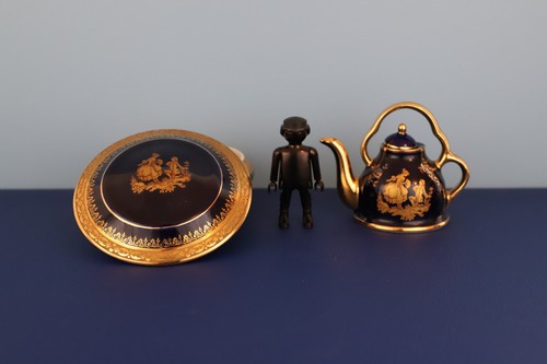 Ensemble limoges bleu - ensemble,