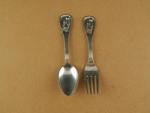 Antique cuillère - cuillère, et