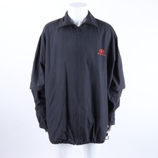 Balenciaga Veste à capuche de windbreaker 118495