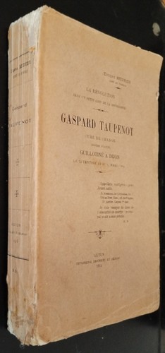 1914 gaspard taupenot curé - gaspard,