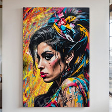 Tableau pop art femme –