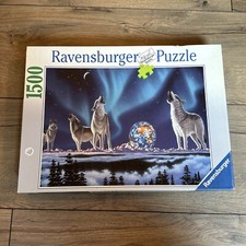 Puzzle 1500 pièces ravensburger - loup le chant de la terre