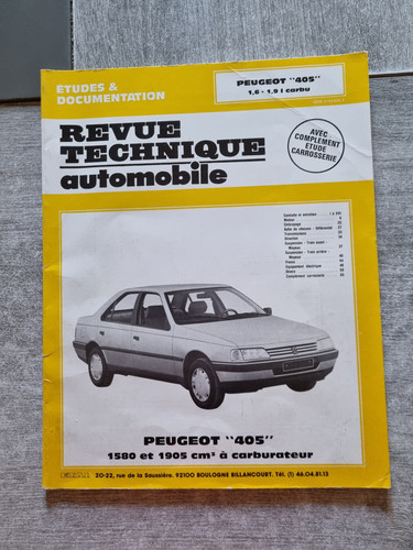 Revue technique automobile - revue,