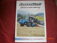BROCHURE PUBLICITAIRE TRACTEURS  LANDINI    DISCOVERY  MULTITRAC / CLIMBER