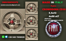 Jantes alliage 13 pour Fiat Cromodora CD30 4x98 124 127 128 131 132 coupé spider