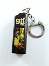 PORTE-CLES - Miniature BIDON TOTAL GTI - 3D Vintage 1980s Garage MONTIVILLIERS