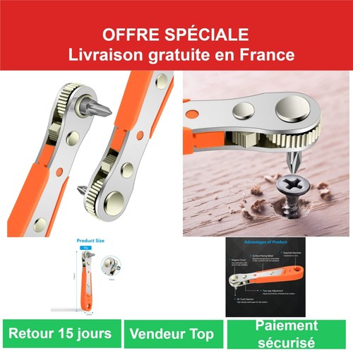 Osdue mini clé - à, cliquet