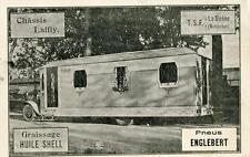 CPA 82 MONTAUBAN T.S.F. LA SIRENE PNEUS ENGLEBERT CHASSIS LAFFLY (RARE CPA DE CO