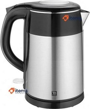 Chauffe-Eau ZWILLING, 1,2 Litres, Acier Inoxydable/Plastique, Argent/Noir