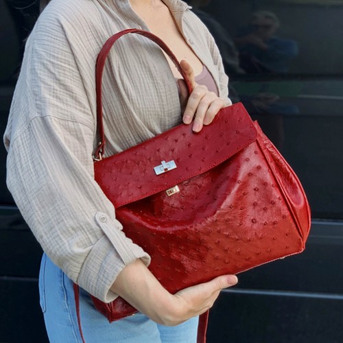 Sac main rouge - sac, à