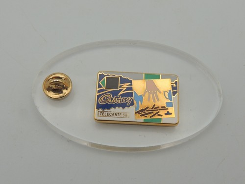 Pin telecarte cadbury - pin's,