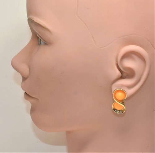 Vintage doré double orange - vintage,