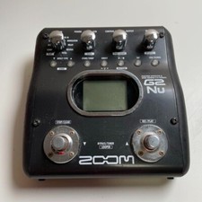 ZOOM G2Nu Guitare Multi Effets USB Audio Interface Pédale 4 AA Alimenté par P...