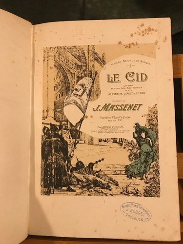 Jules massenet cid - jules, le