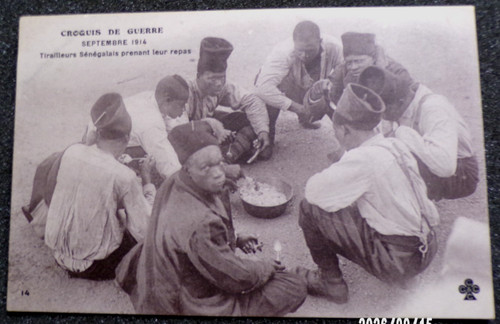 Carte postale croquis - postale, de