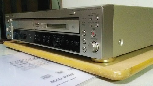 Sony mxd d400 deck mini - sony, mxd-d400