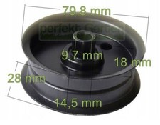 Galet tendeur de poulie pour