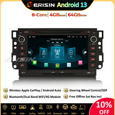 8-Core Android 13 Autoradio GPS DAB+DSP CarPlay DVD Chevrolet Aveo Captiva Epica
