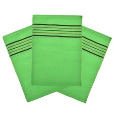 5.5 15.2cm Plante Fibres Laver Tissu Beauté Serviette Bain Douche Exfoliant 3x