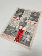 Article Clipping coupure de presse Sheila Ringo 1 page