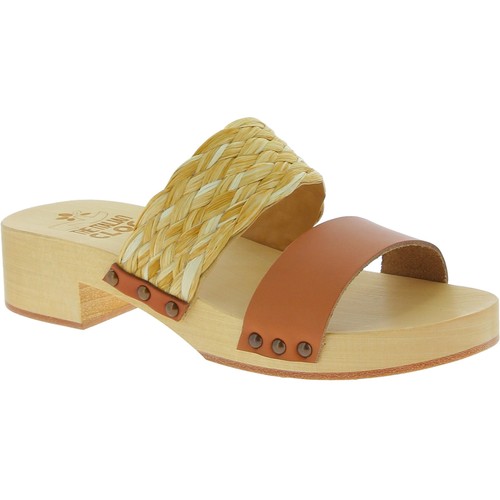 Mules femme artisanales - , en