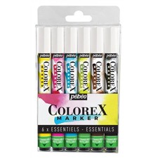 [417410] Pébéo Set 6 marqueurs essentiels Colorex
