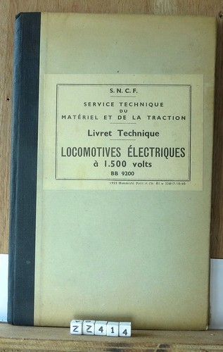 Sncf 1960 livret - sncf,