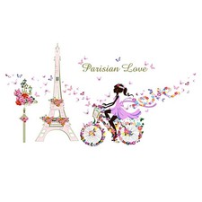 Tour Vélo  Fleur Motif Mur