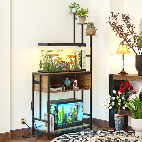 Aquarium stand with plant - stand,