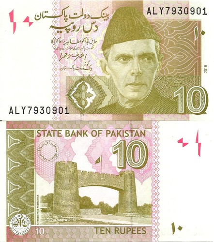 Pakistan rupees 2016 - 10,