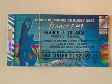 Ticket match rugby world cup - match,