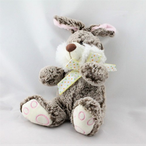 Doudou lapin marron - , doux