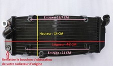 RADIATEUR 500 TMAX 500 500TMAX TMAX500 2008 2009 2010 2011 Garantie 1 AN NEUF