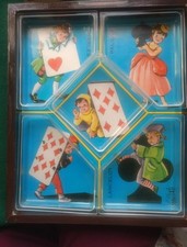 Jeu de Nain Jaune vintage 1960 J.L Garnier Cornil France (sans jetons)