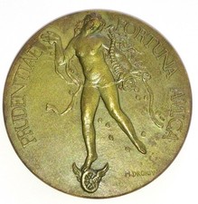 Médaille Bronze Art Déco -