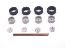 ALEZAN MODELS . ACCESSOIRES 1/43 . SET DE 4 ROUES JANTE GOTTI . MURENA ....