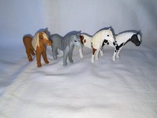 Playmobil Lot De 4 Poneys