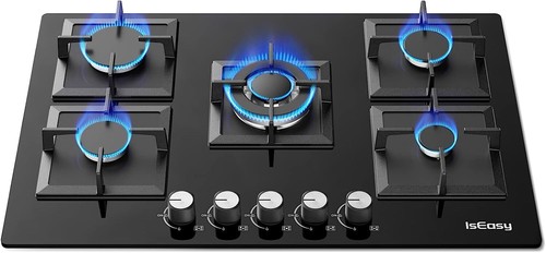 Cuisinière gaz 5 feux - à, de