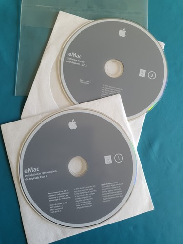 Apple emac dvd instal - emac,