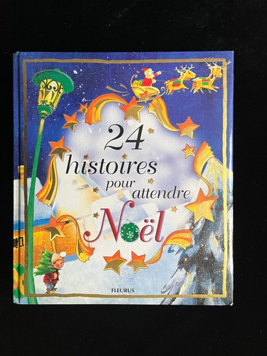 Livre noël 24 histoires - livre,