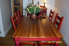 table salle à manger, Chaises Et Buffet