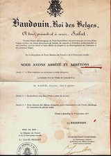 CR51-BAUDOIN-ROI DES BELGES-MÉDAILLE D'OR-ORDRE-LÉOPOLD II-[E.WARNIE]-BELGIQUE