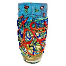 Vase en verre murano style