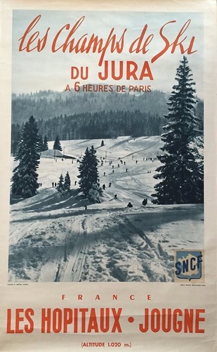 Affiche poster alpes jura - affiche,