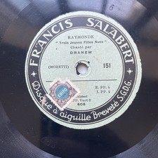78 RPM - DRANEM -  Raymonde (