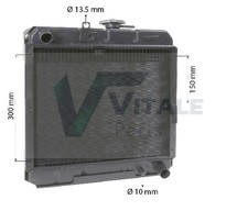 Radiateur eau tracteur - eau,